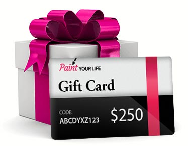 Order a PaintYourLife Gift Certificate Today!
